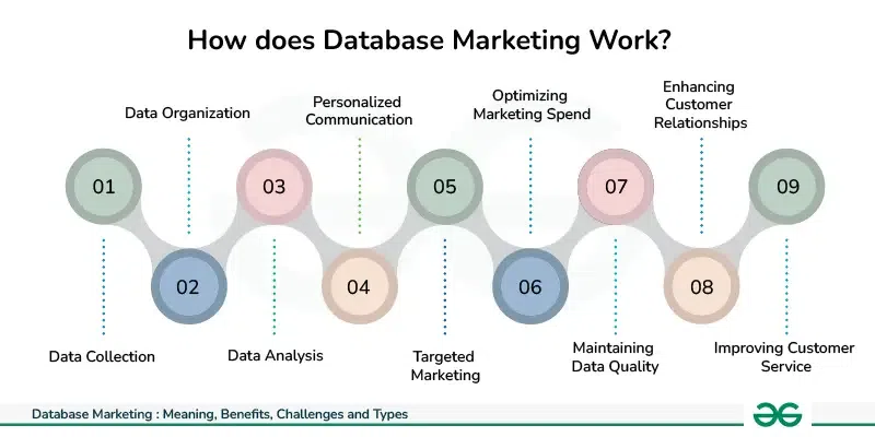 database marketing- Database Marketing Success Factors Chart