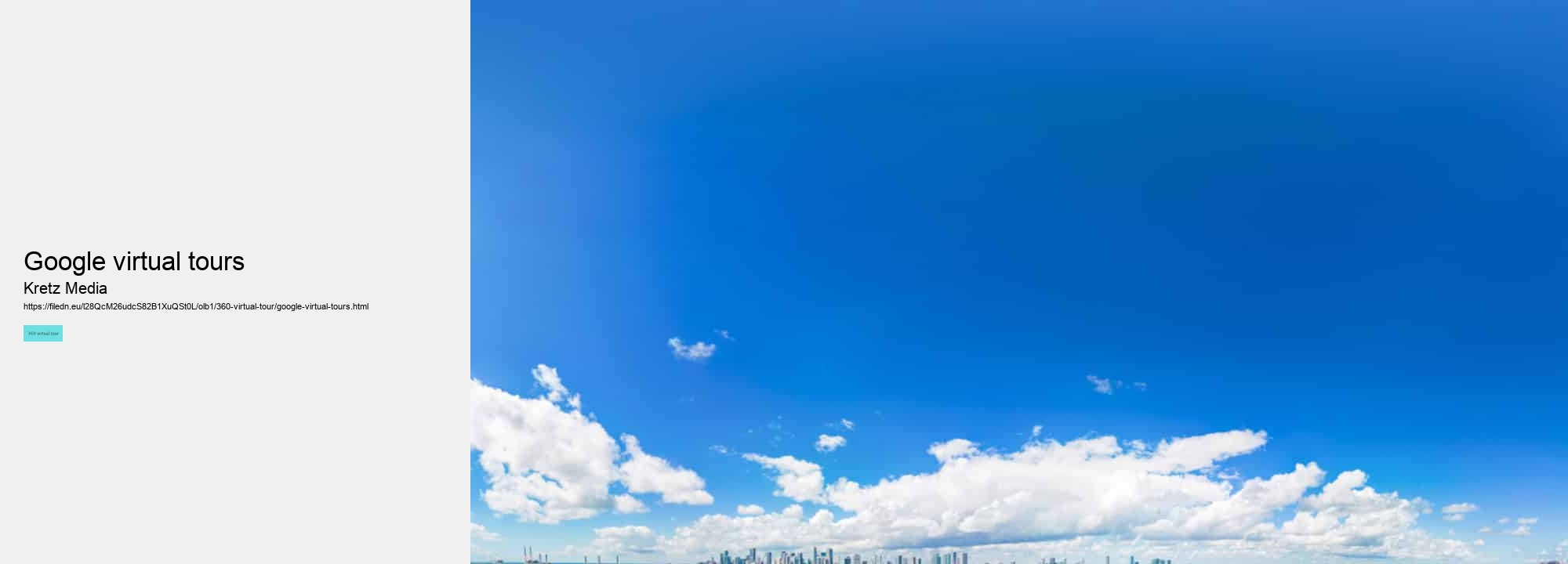 google virtual tours