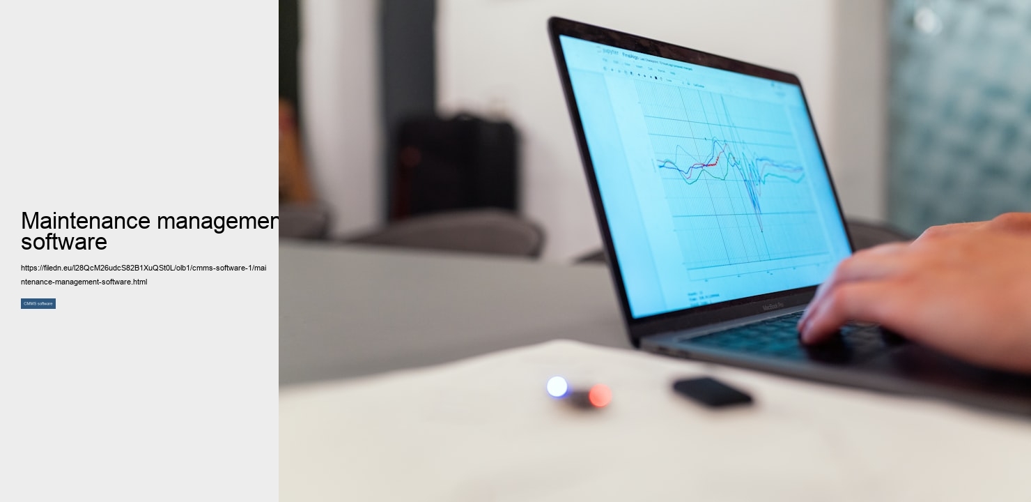 Maintenance management software