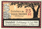 Steinfeld Notgeld