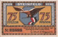 Steinfeld Notgeld