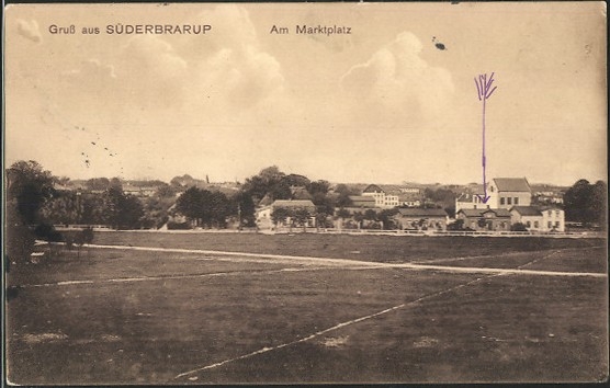 SuederbrarupMarktplatz1914