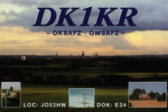 DK1KR qsl