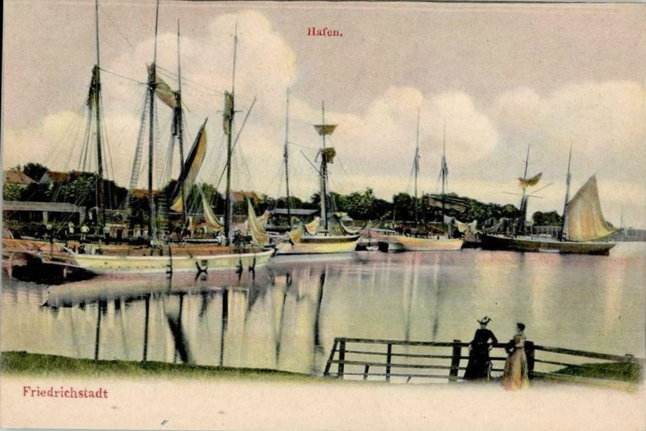 Friedrichstadt, Hafen