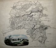 Umgebungskarte 1850