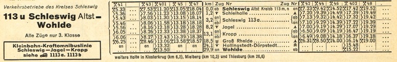 Fahrplan-Schleswig-Wohlde