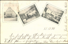 Rathaus,3 Ansichten, 1899