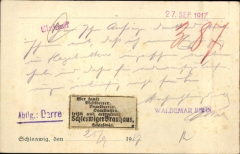 Schleswiger Brauhaus Inh. Waldemar Behn 1917