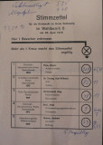 Stimmzettel