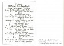 Fahrplan Pferdeomnibus