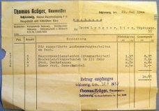 Handwerkerrechnung1944