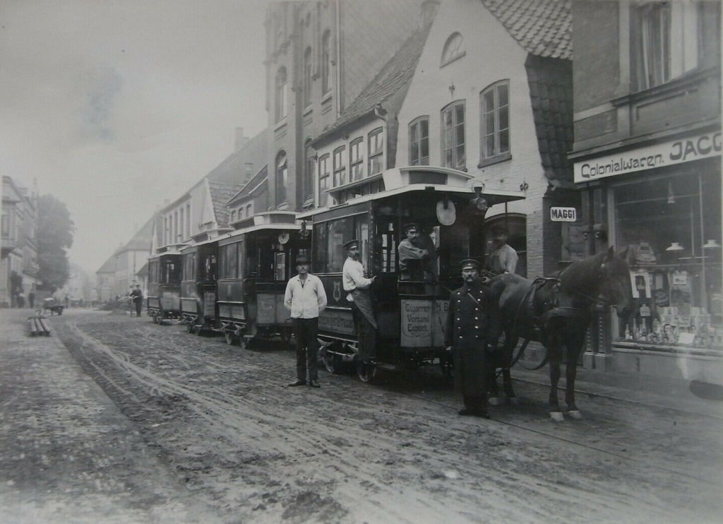 Pferdebahn 1910