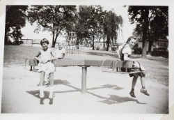 Spielplatz Liliencronweg 1955