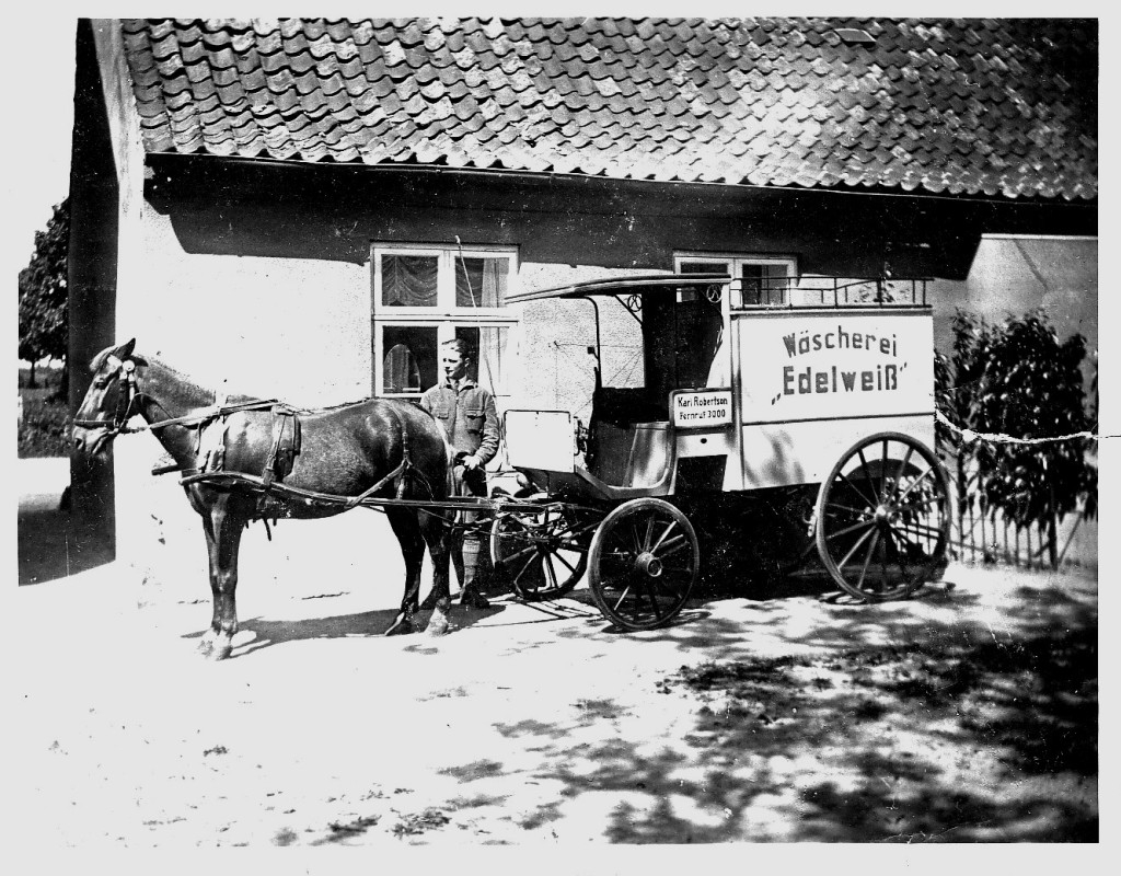 Wäscherei Edelweiss 1934