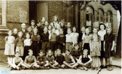 Wilhelminenschule, Klassenfoto 1949