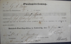 Postanweisung1865