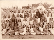 Klassenfoto Gallbergschule, Mutter Tams