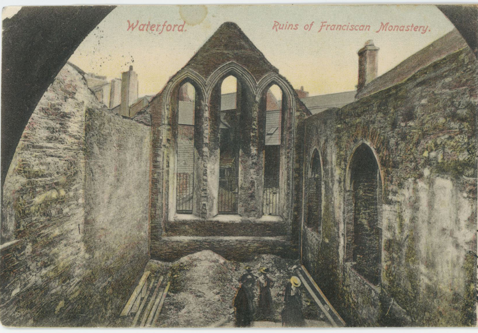 Ruins of the Franciscan Monastery in Waterford.