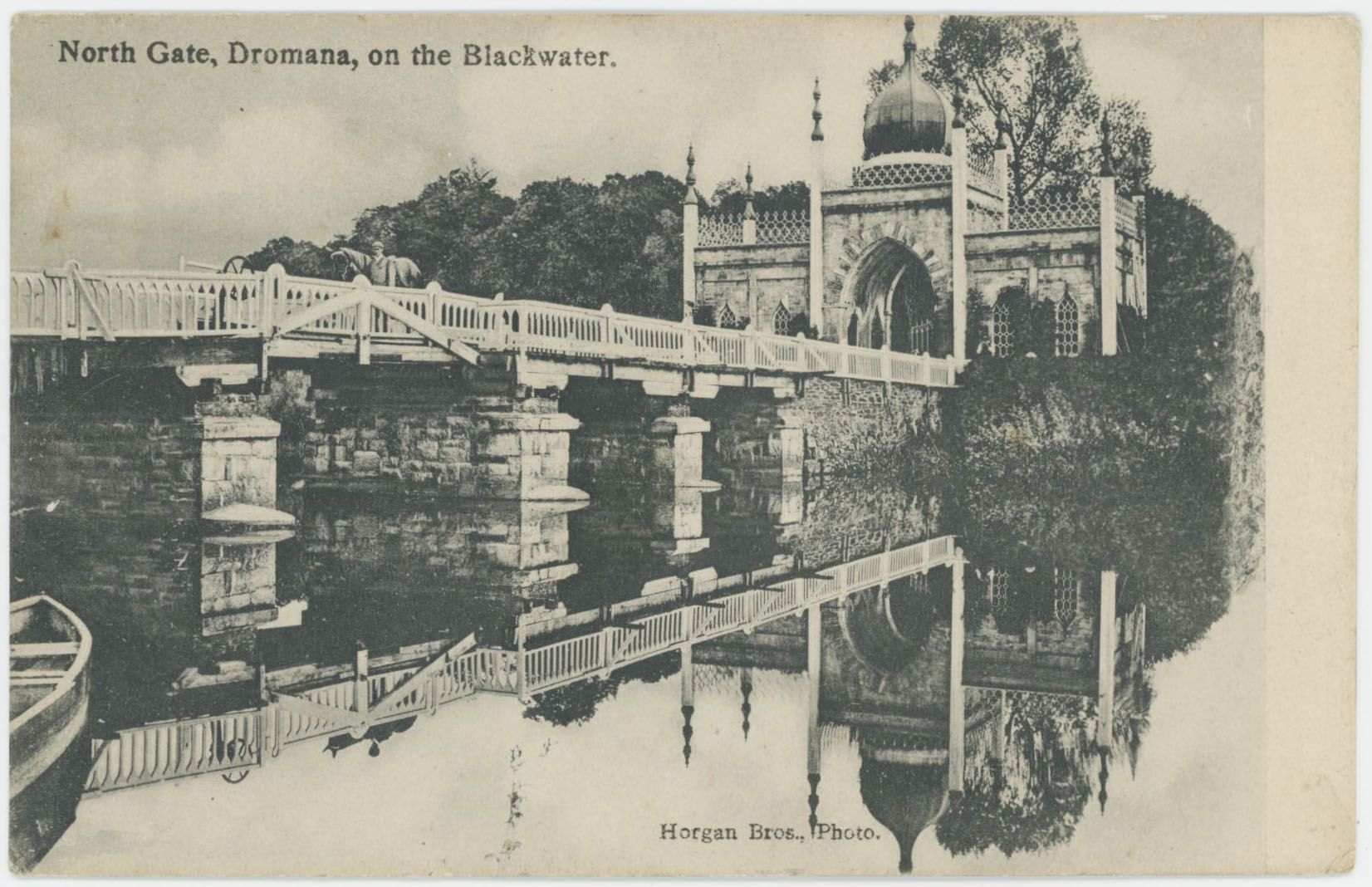 Historic North Gate at Dromana, Co. Waterford.