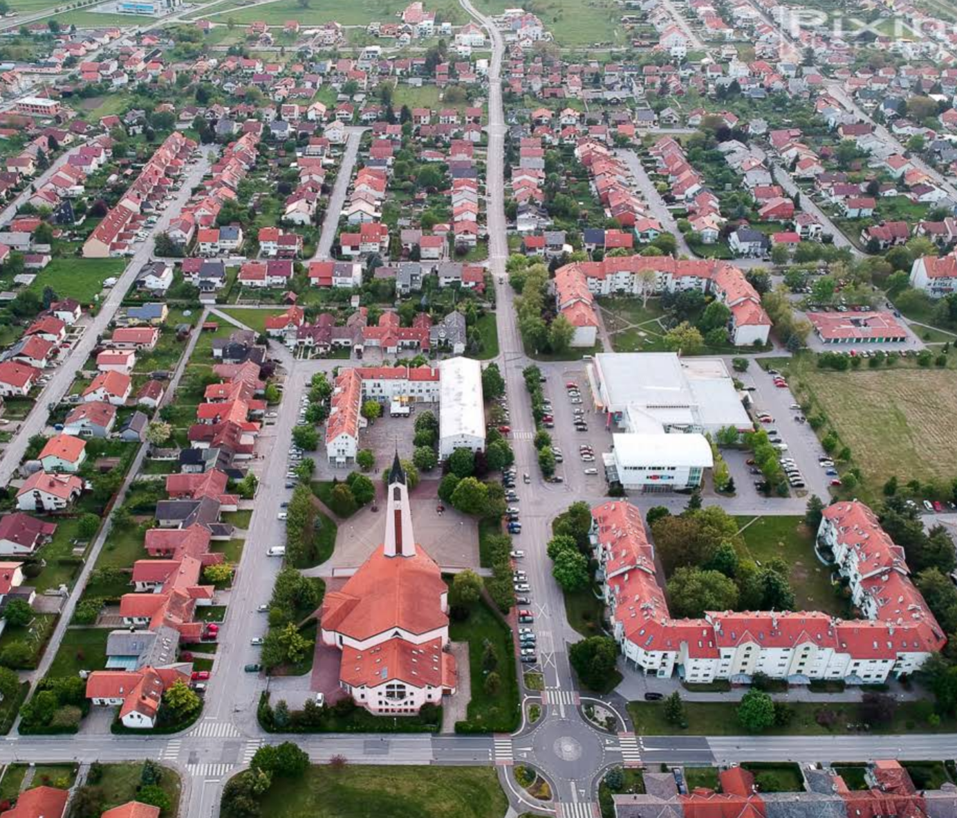 Čakovec - Csáktornya - Župna crkva sv. Antuna Padovanskog - Páduai Szent Antal-plébániatemplom