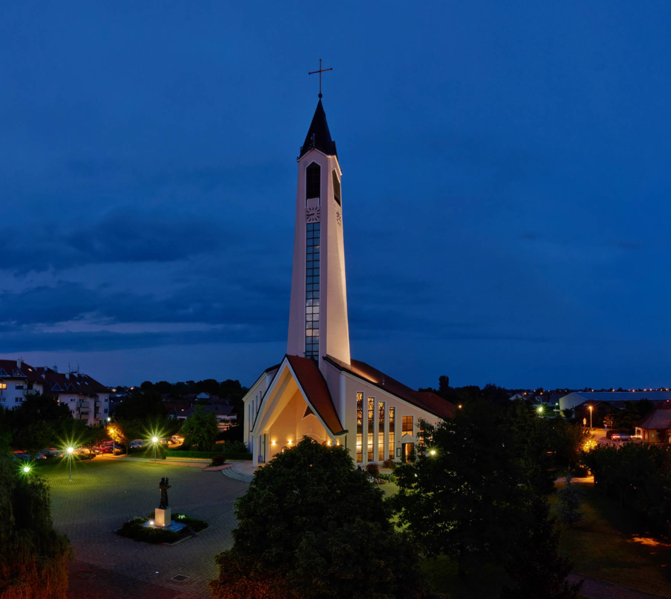 Čakovec - Csáktornya - Župna crkva sv. Antuna Padovanskog - Páduai Szent Antal-plébániatemplom