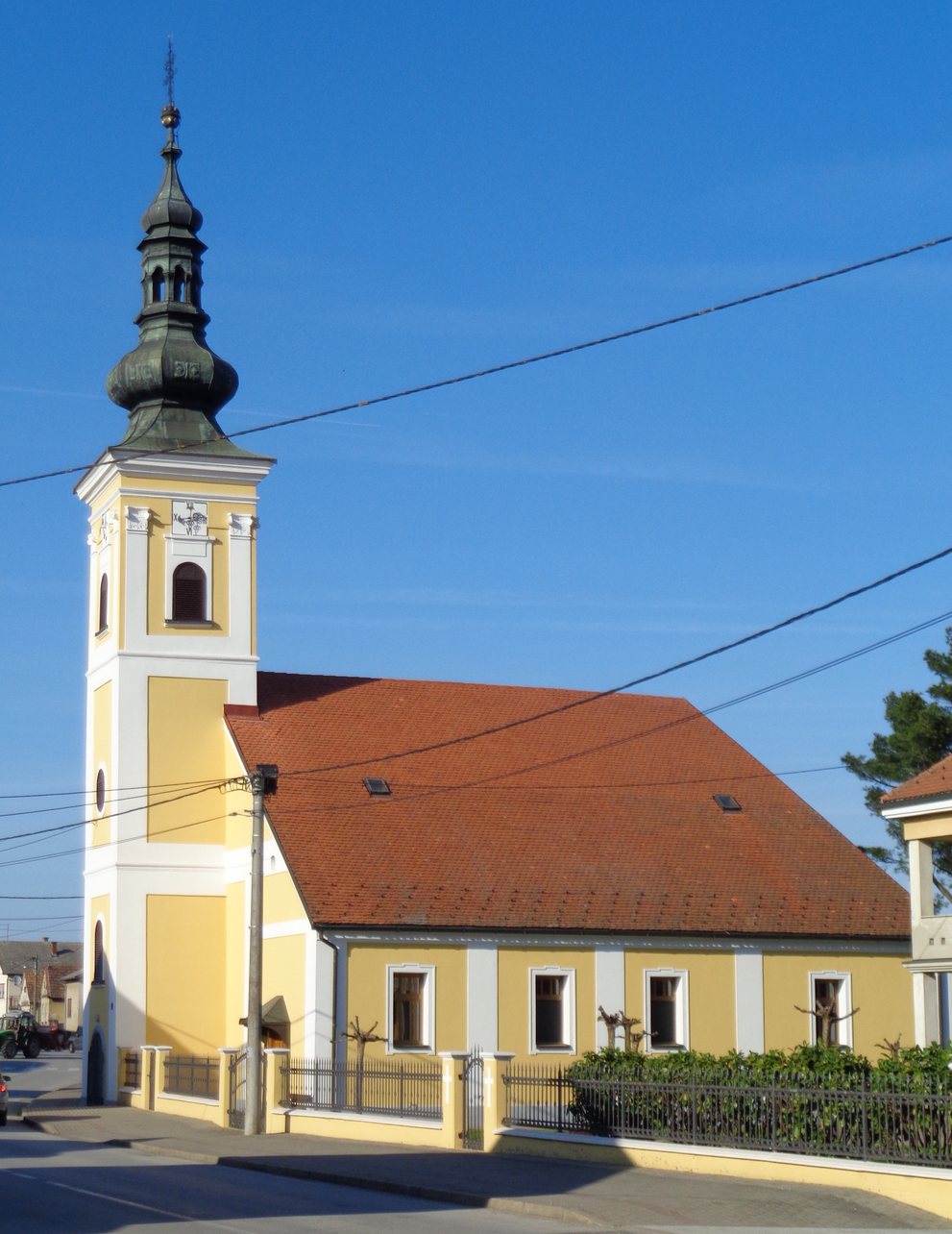Donji Kraljevec - Murakirály - Župna crkva sv. Marije Magdalene - Szent Mária Magdolna-plébániatemplom