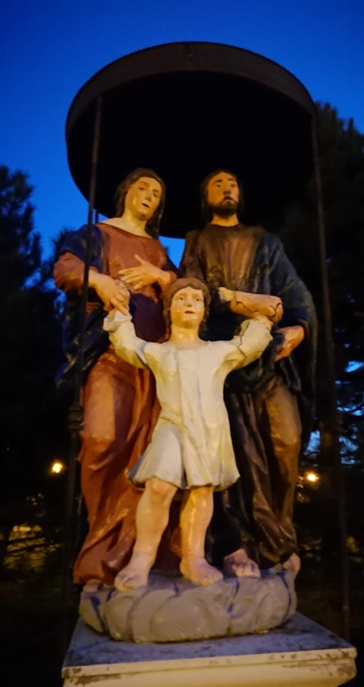 Goričan - Muracsány - Kip Svete obitelji - Szent Család-szobor