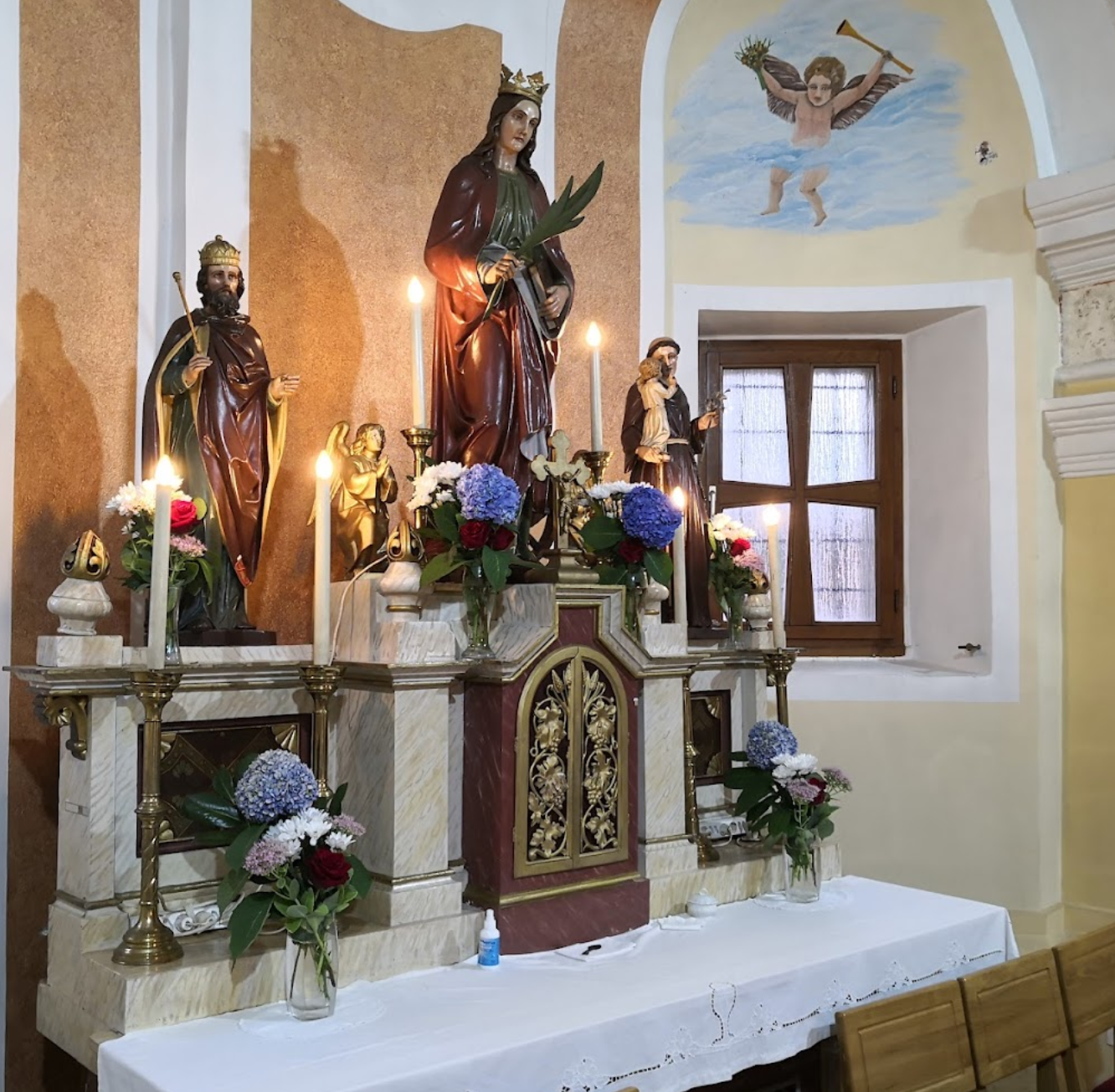 Gornji Mihaljevec - Felsőmihályfalva - Župna crkva sv. Katarina - Szent Katalin-plébániatemplom