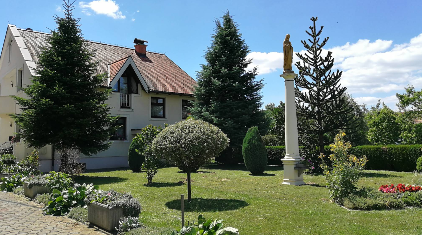Mursko Središće - Muraszerdahely - Pil sv. Barbare - Szent Borbála-oszlop
