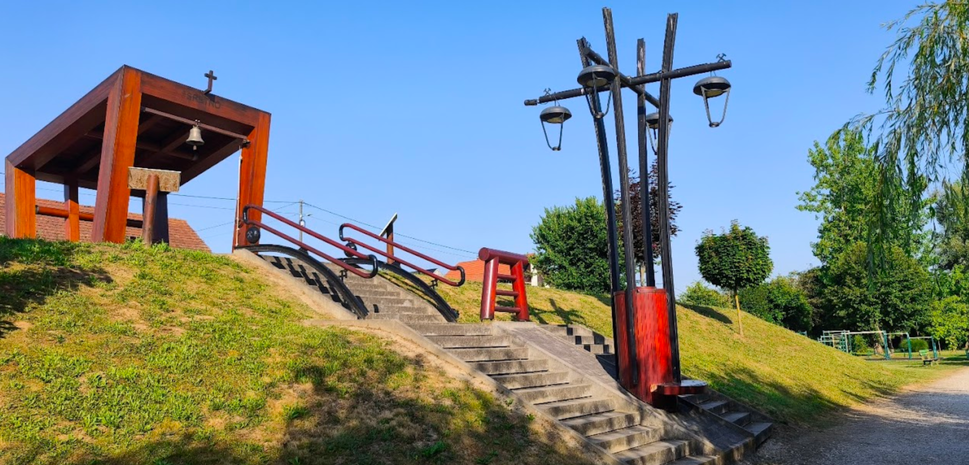 Mursko Središće - Muraszerdahely - Zvonik sv. Barbare - Szent Borbála-harangtorony