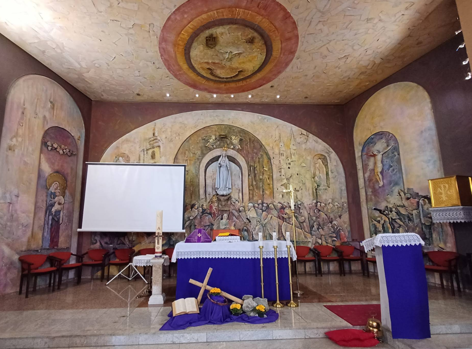 Orehovica - Drávadiós - Župna crkva Majke Božje Fatimske - Fatimai Szűzanya-plébániatemplom