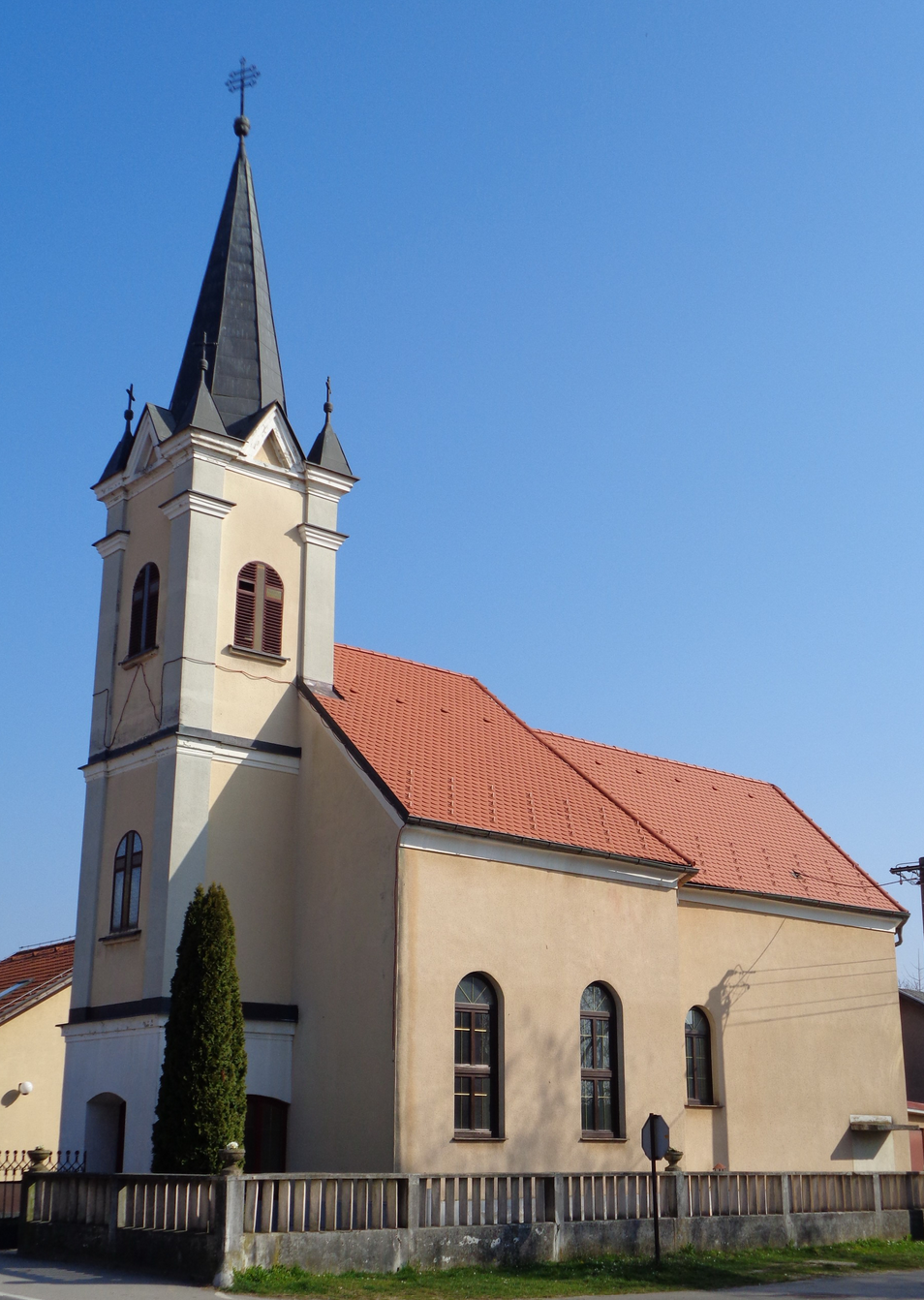 Pribislavec - Zalaújvár - Župna crkva svetog Florijana - Szent Flórián-plébániatemplom