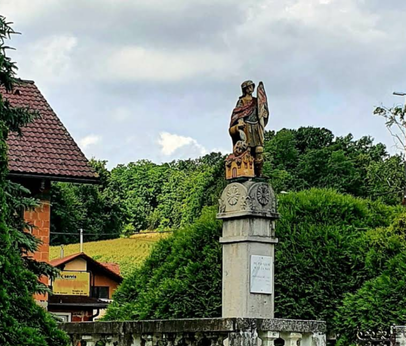 Štrigova - Stridóvár/Sztrigó - Pil svetog Florijana - Szent Flórián-oszlop