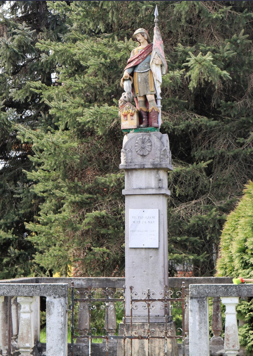 Štrigova - Stridóvár/Sztrigó - Pil svetog Florijana - Szent Flórián-oszlop