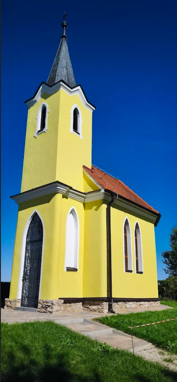 Železna Gora - Vashegy - Kapela Slamek - Slamek-kápolna (329 m)