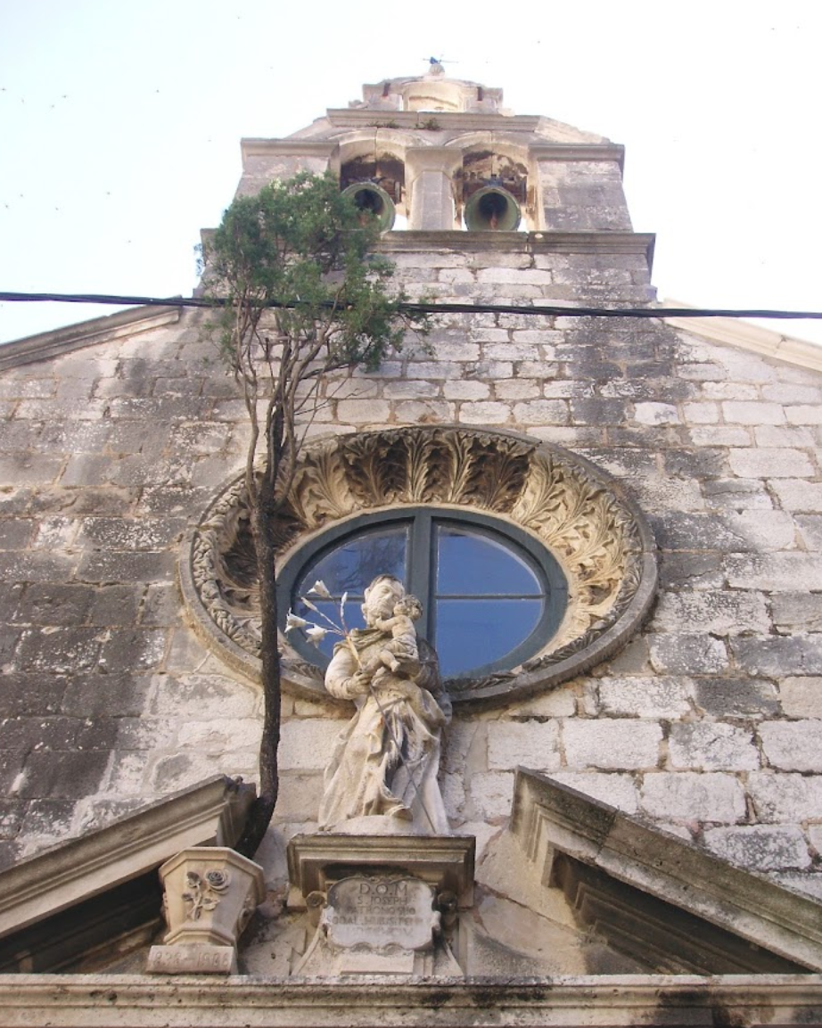 Dubrovnik - Crkva svetoga Josipa - Szent József-templom