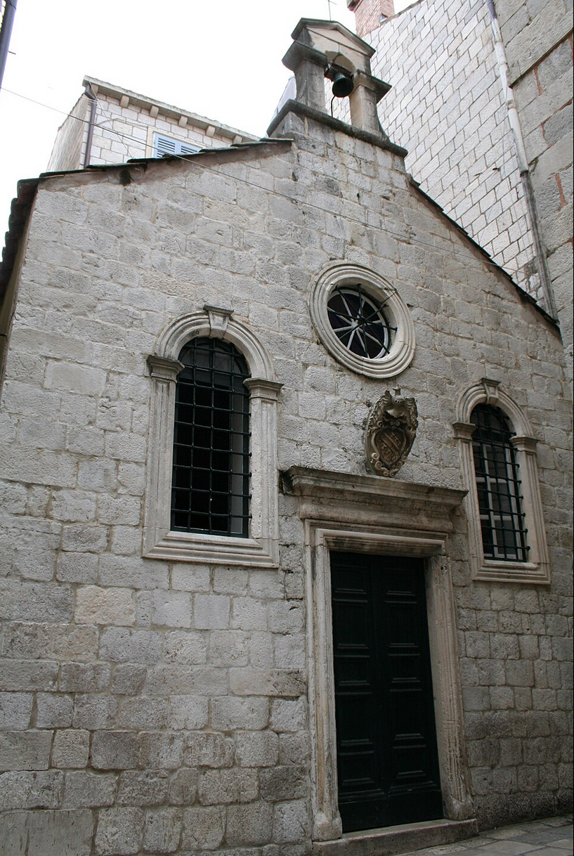 Dubrovnik - Crkva Domino/Svi sveti - Domino/Mindenszentek-templom
