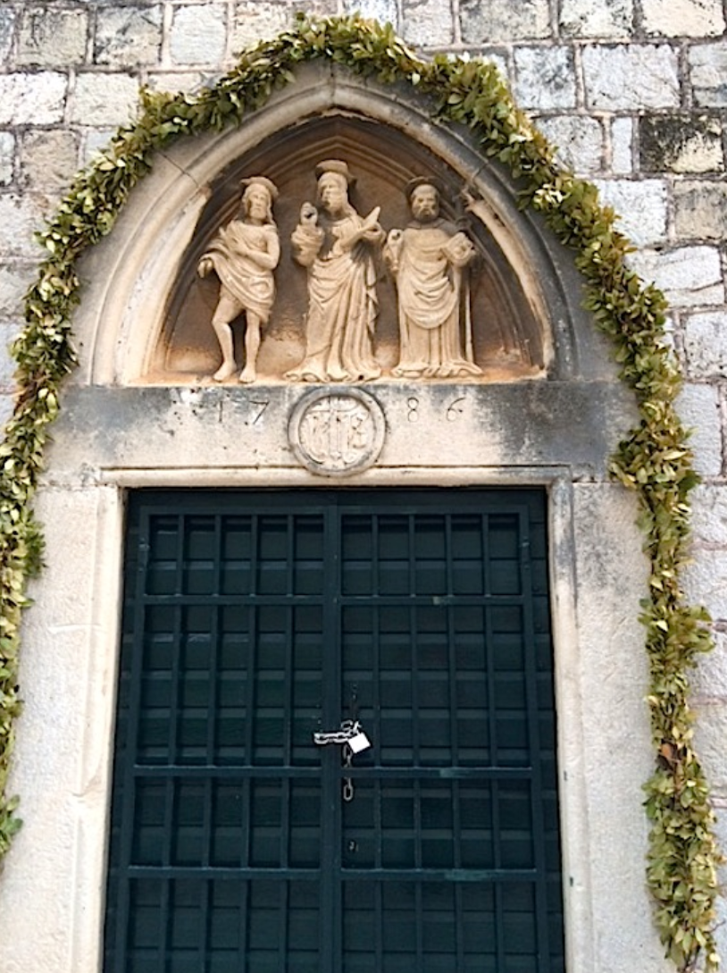 Dubrovnik - Crkvica svetoga Luke - Szent Lukács-templom
