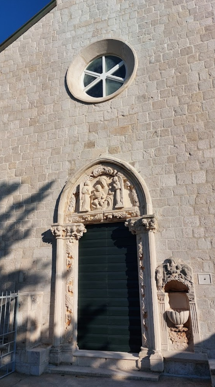 Dubrovnik - Crkva sv. Marija/Bezgriješno Začeće B.D.M. i samostan na Dančama - Szűz Mária szeplőtelen fogantatása-templom, Danačai Miasszonyunk-templom