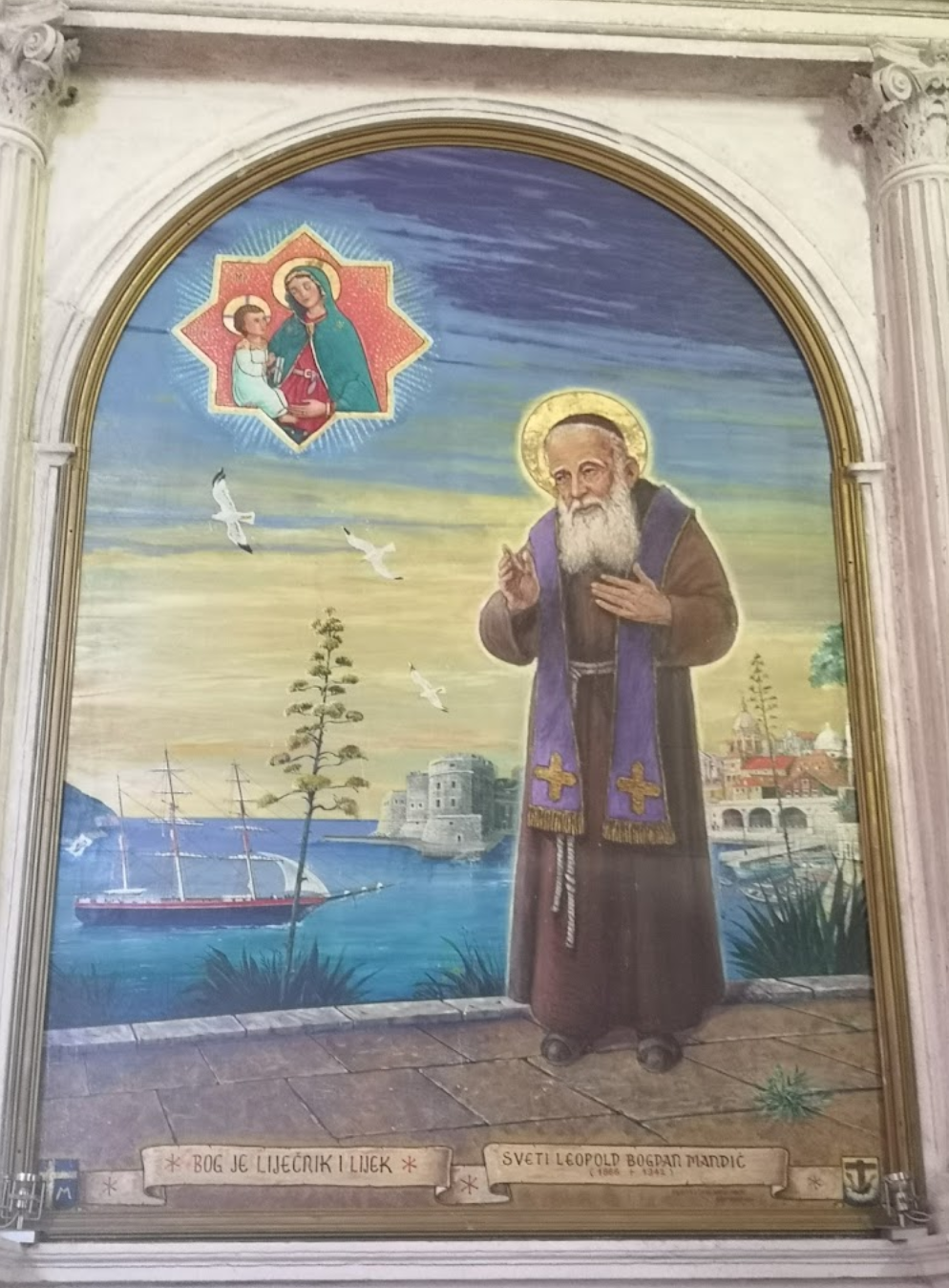 Dubrovnik - Crkva i samostan Gospe od Milosrđa - Irgalmas Szűzanya-templom és kolostor
