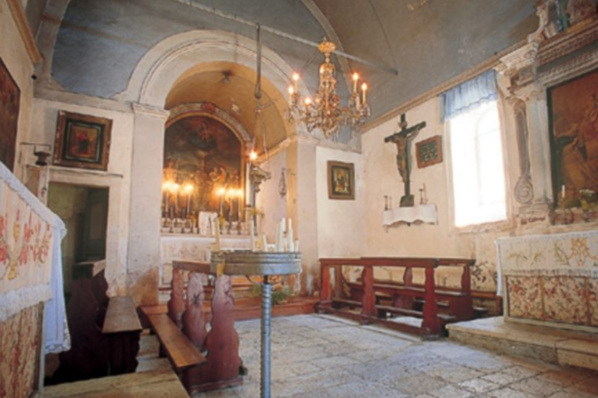 Dubrovnik, Gruž - Crkvica sv. Nikole od Škara na Kantafigu - Škari Szent Miklós-templom