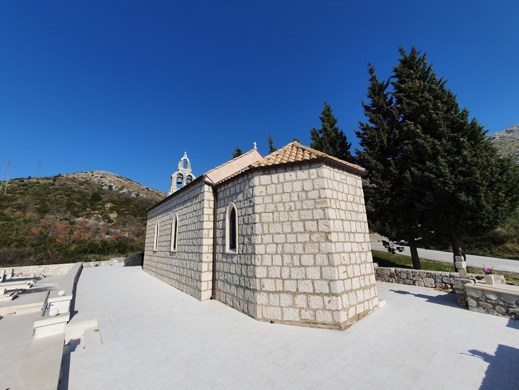 Dubrovnik - Crkva Gospa od zdravlja - Egészségadó Boldogasszony-templom a temetőben