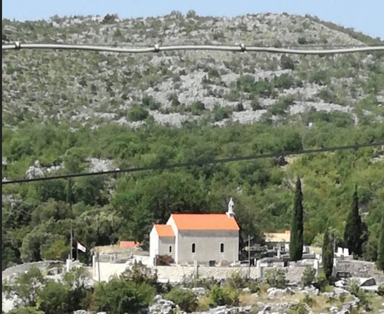 Dubrovnik - Crkve Sv. Šimuna i Jude Tadeja u Mrčevu -Szent Simon és Júdás Tádé apostolok-templom a temetőben