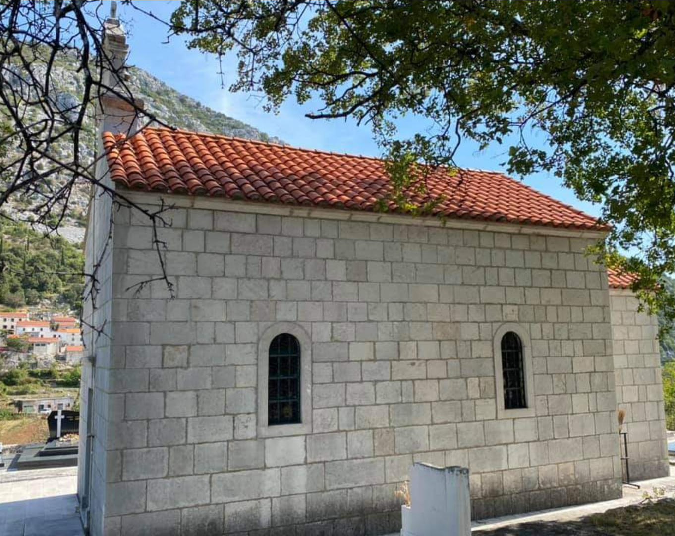 Dubrovnik - Crkve Sv. Šimuna i Jude Tadeja u Mrčevu -Szent Simon és Júdás Tádé apostolok-templom a temetőben