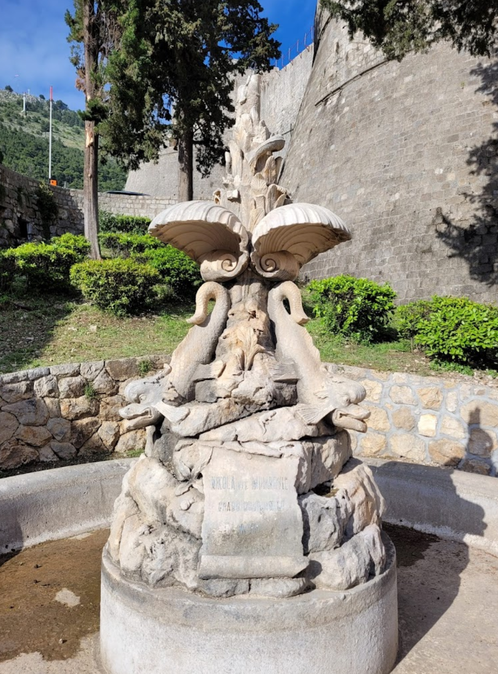 Dubrovnik - Fontana Nikola Mihanovića - Nikola Mihanović-szökőkút