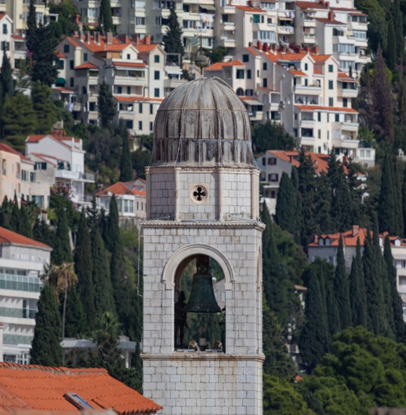 Dubrovnik - Gradski zvonik - Városi óra-/harangtorony