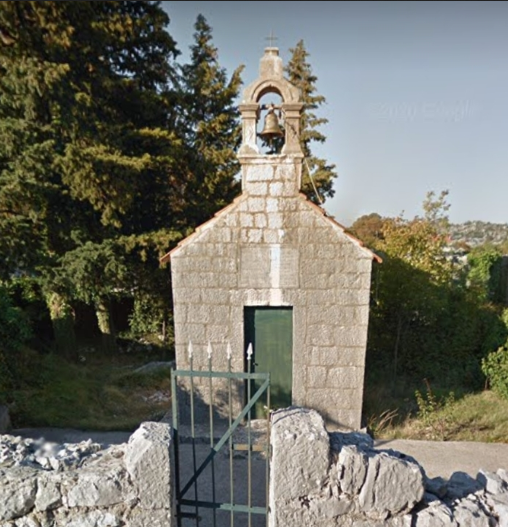 Dubrovnik - Kapela Anđela Čuvara u Osojniku - Őrangyal-kápolna