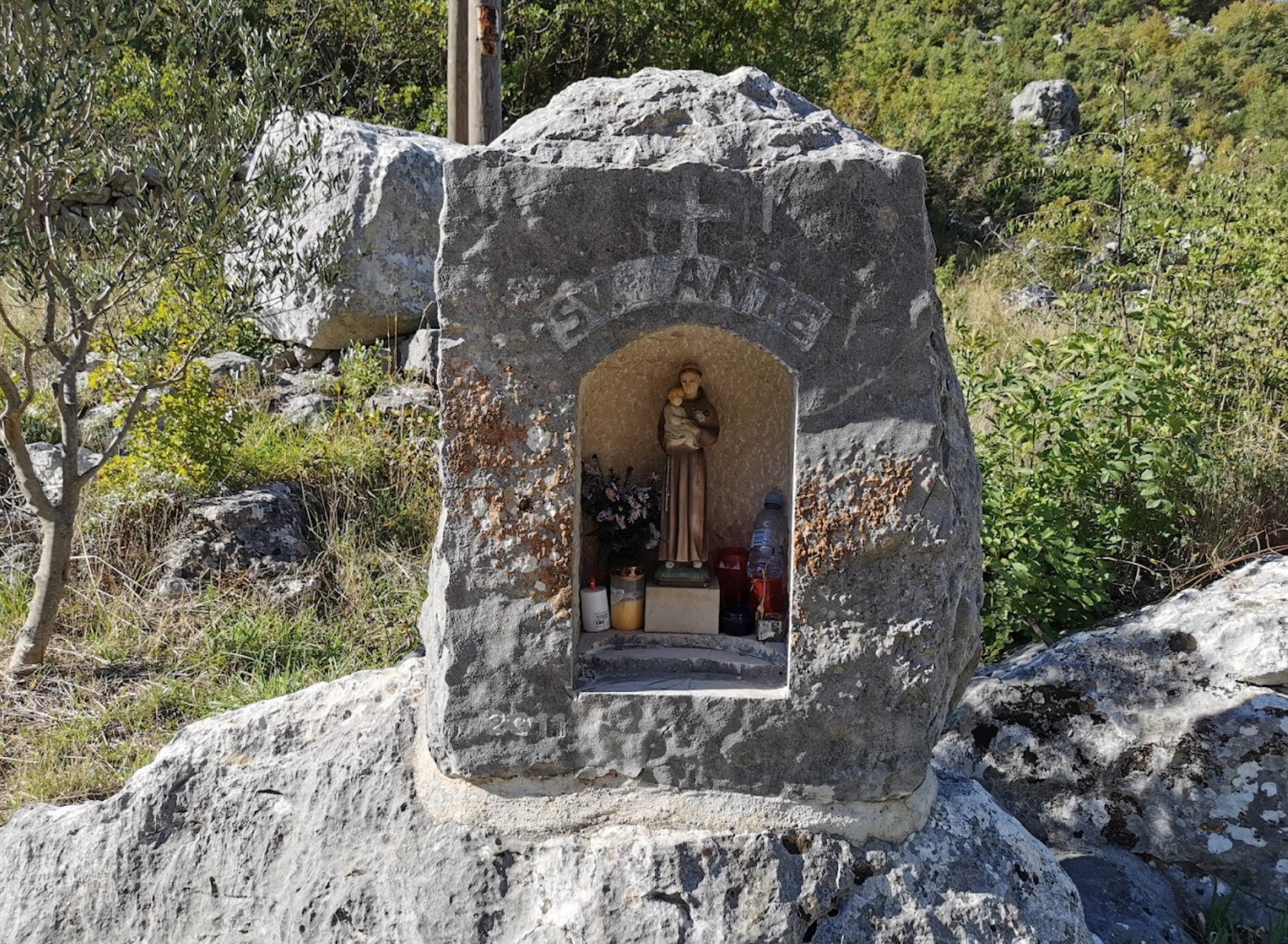 Dubrovnik - Kapelica sv. Ante Padovanskog u Mrčevu  - Páduai Szent Antal-útikápolna