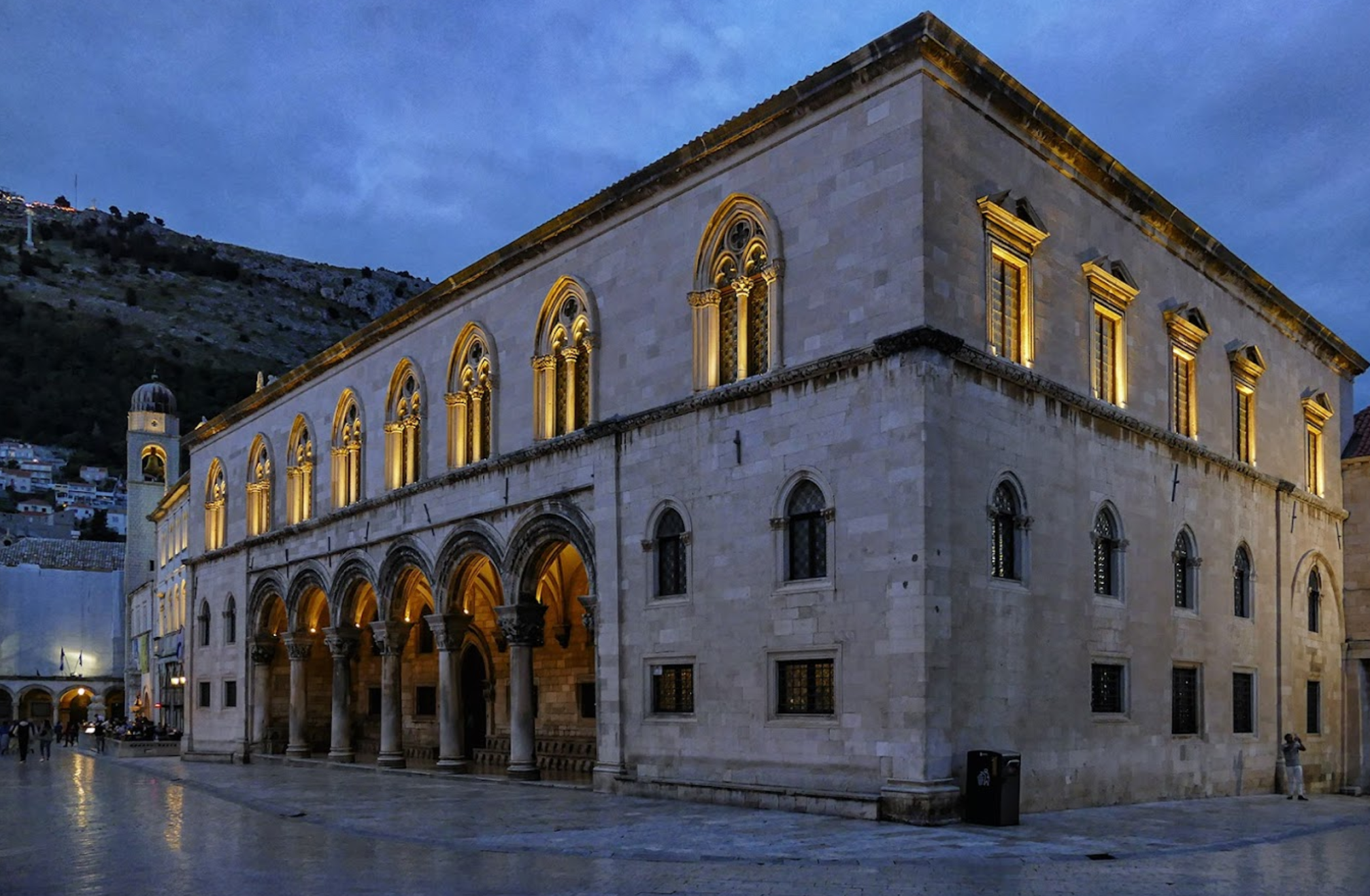 Dubrovnik - Knežev dvor - rektori palota