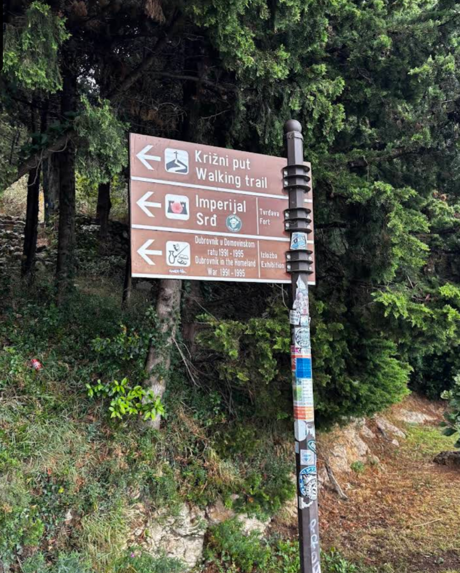 Dubrovnik - Planinarski križni put na strani brda Srđ - stációs keresztút, kálvária az Srđ-hegy oldalában